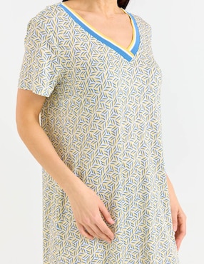 Vestido 3/4 casual La Mode para mujer