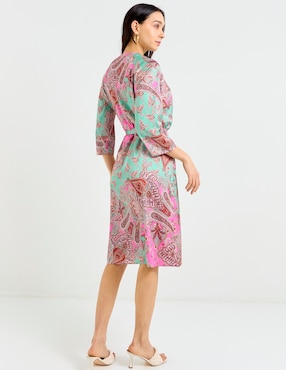 Vestido a la rodilla casual La Mode para mujer