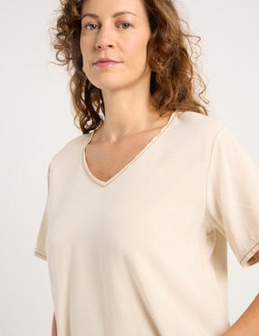 Blusa La Mode manga corta para mujer