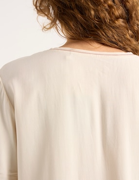 Blusa La Mode manga corta para mujer