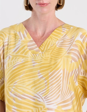 Blusa La Mode manga al codo para mujer