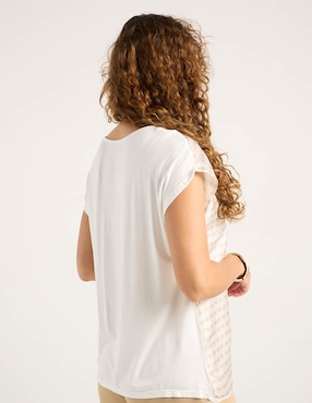 Blusa La Mode manga corta para mujer