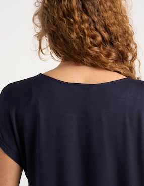 Blusa La Mode manga corta para mujer