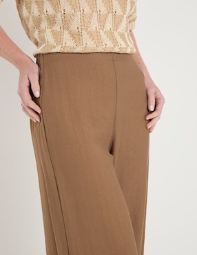 Pantalón easy pant La Mode amplio para mujer
