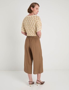 Pantalón easy pant La Mode amplio para mujer
