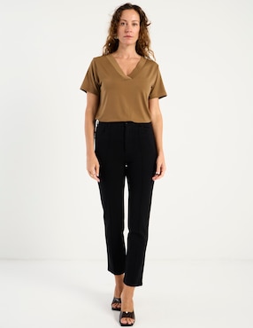 Blusa La Mode manga corta para mujer