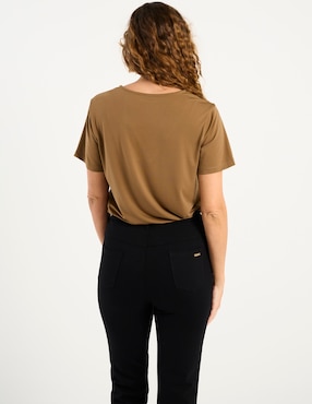 Blusa La Mode manga corta para mujer