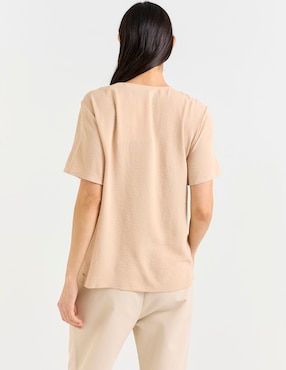 Blusa La Mode manga corta para mujer