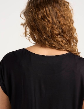 Blusa La Mode manga corta para mujer
