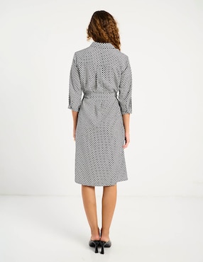 Vestido a la rodilla casual La Mode para mujer