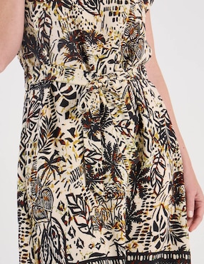 Vestido a la rodilla casual La Mode para mujer