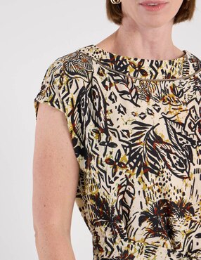 Vestido a la rodilla casual La Mode para mujer