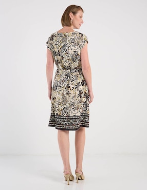 Vestido a la rodilla casual La Mode para mujer