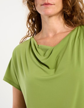 Blusa La Mode manga corta para mujer