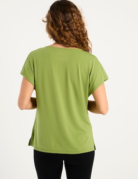 Blusa La Mode manga corta para mujer