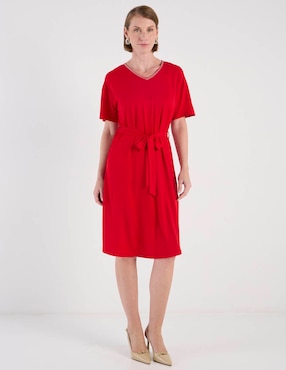 Vestido a la rodilla casual La Mode para mujer
