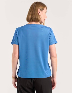 Blusa La Mode manga corta para mujer