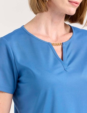 Blusa La Mode manga corta para mujer
