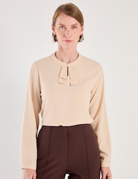 Blusa La Mode manga larga para mujer
