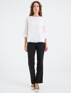 Blusa manga 3/4 para mujer