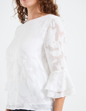 Blusa manga 3/4 para mujer