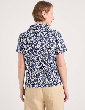 Blusa La Mode manga corta para mujer