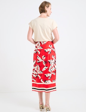 Falda crop La Mode a la cintura