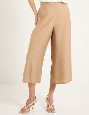 Pantalón capri La Mode amplio para mujer