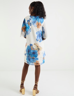 Vestido 3/4 casual La Mode para mujer