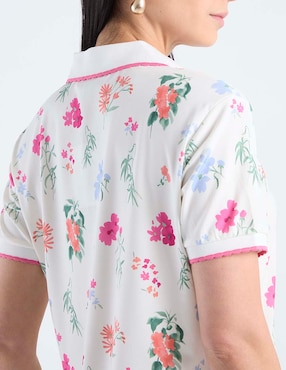 Blusa La Mode manga corta para mujer