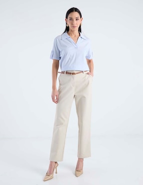 Blusa La Mode manga corta para mujer