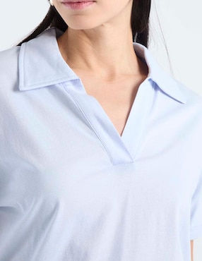 Blusa La Mode manga corta para mujer