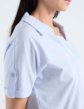 Blusa La Mode manga corta para mujer