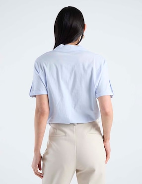 Blusa La Mode manga corta para mujer