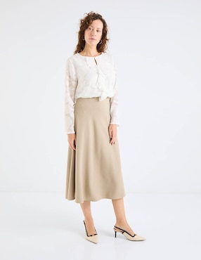 Blusa La Mode manga larga para mujer