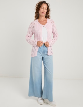 Suéter La Mode cuello redondo para mujer
