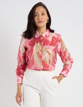 Blusa La Mode manga larga para mujer
