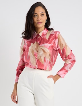 Blusa La Mode manga larga para mujer