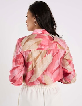 Blusa La Mode manga larga para mujer