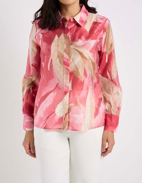 Blusa La Mode manga larga para mujer