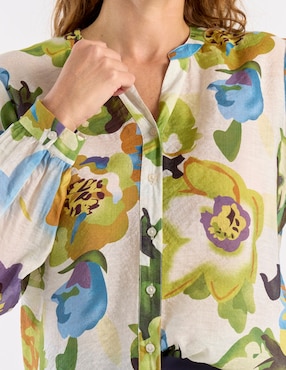 Blusa La Mode manga larga para mujer