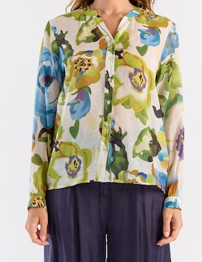 Blusa La Mode manga larga para mujer