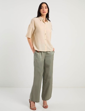 Pantalón La Mode amplio para mujer