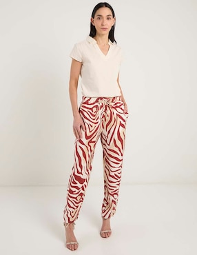 Pantalón relaxed La Mode amplio para mujer