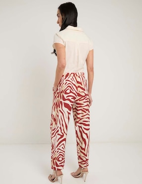 Pantalón relaxed La Mode amplio para mujer