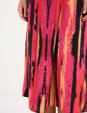 Falda midi La Mode a la cintura