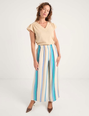 Blusa La Mode manga corta para mujer