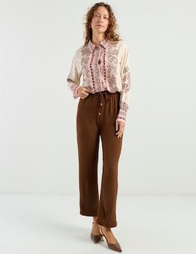 Blusa La Mode manga larga para mujer