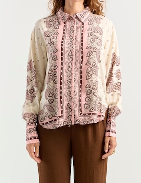 Blusa La Mode manga larga para mujer