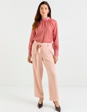 Pantalón relaxed regular para mujer